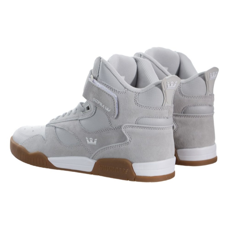 Supra Bleeker Men's High Tops Grey | NVS-490682