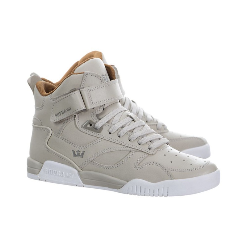 Supra Bleeker Men's High Tops Grey | WXI-349285