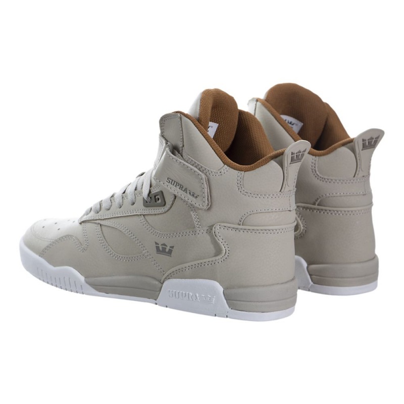 Supra Bleeker Men's High Tops Grey | WXI-349285