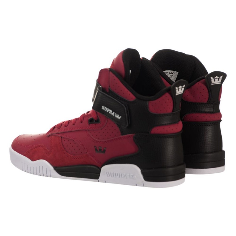 Supra Bleeker Men's High Tops Red | QZS-520946