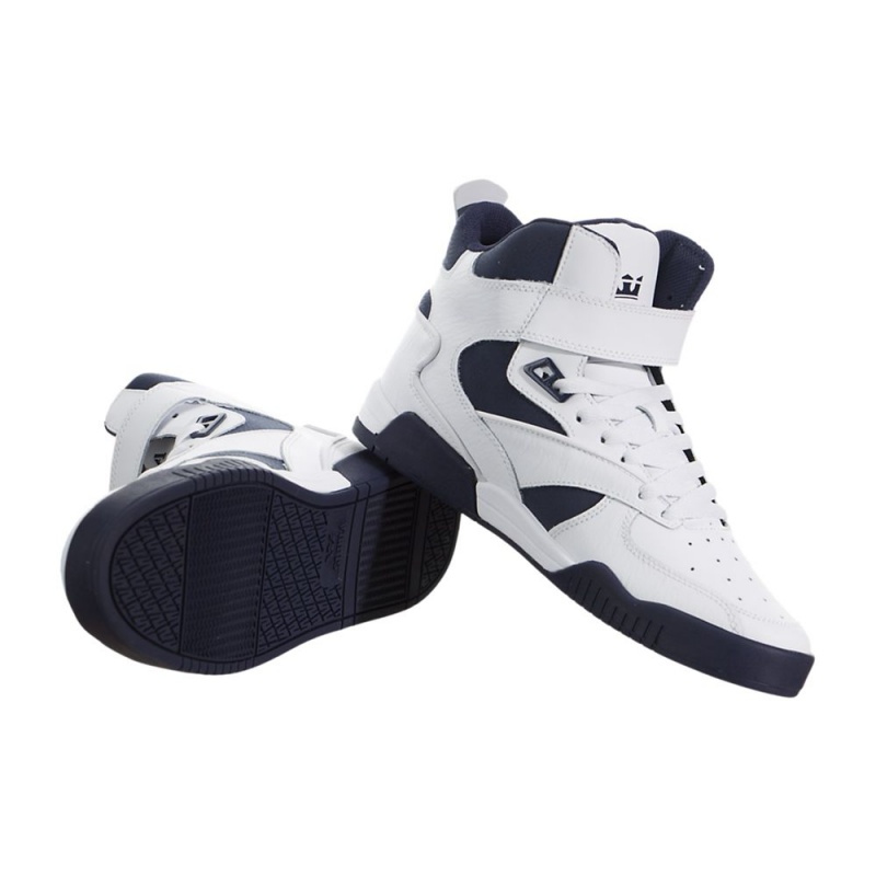 Supra Bleeker Men's High Tops White | UZW-492703