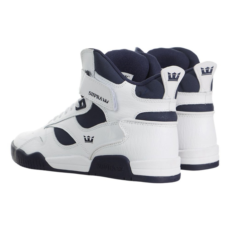 Supra Bleeker Men's High Tops White | UZW-492703