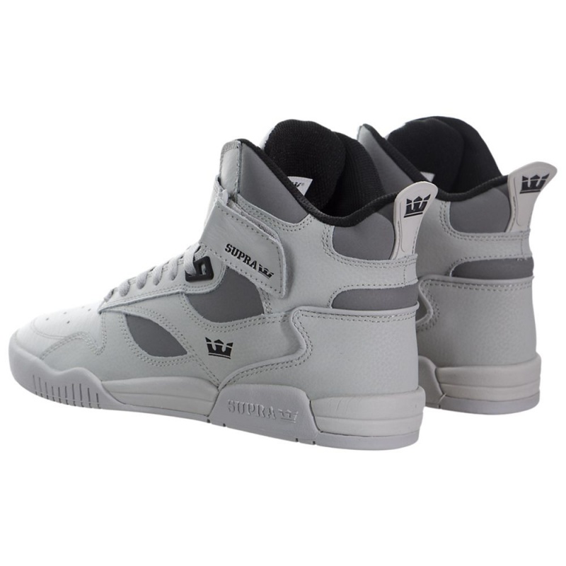 Supra Bleeker Men's High Tops White | VAP-748695