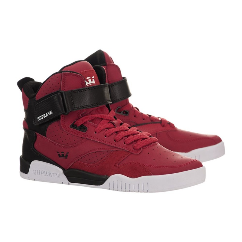 Supra Bleeker Women's High Tops Red | GBY-459327