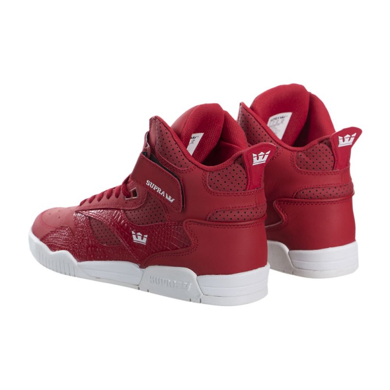 Supra Bleeker Women's High Tops Red | LTZ-825916