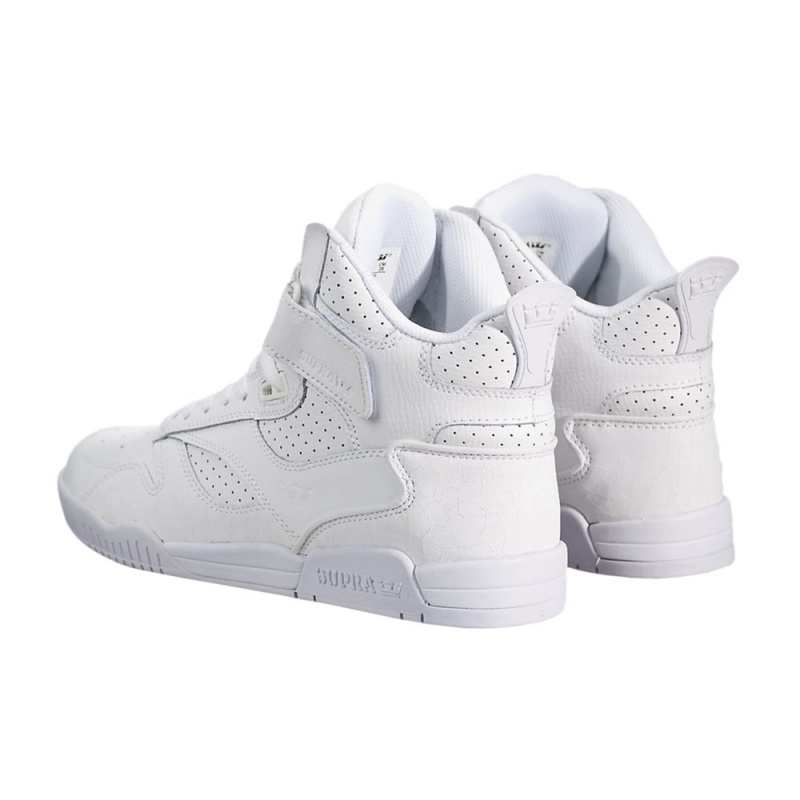 Supra Bleeker Women's High Tops White | WBI-693542