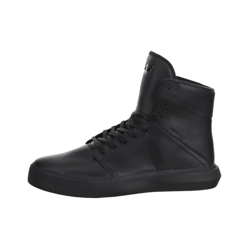 Supra Camino Men\'s Skate Shoes Black | WPD-658490