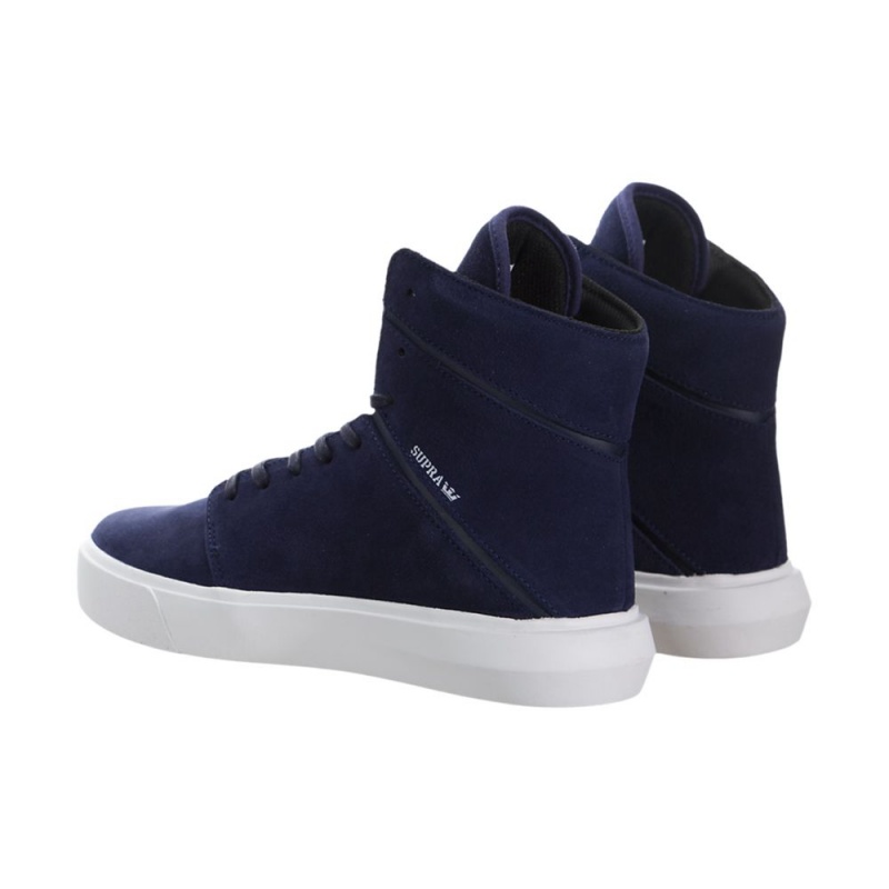 Supra Camino Men's Skate Shoes Navy | EWD-903865