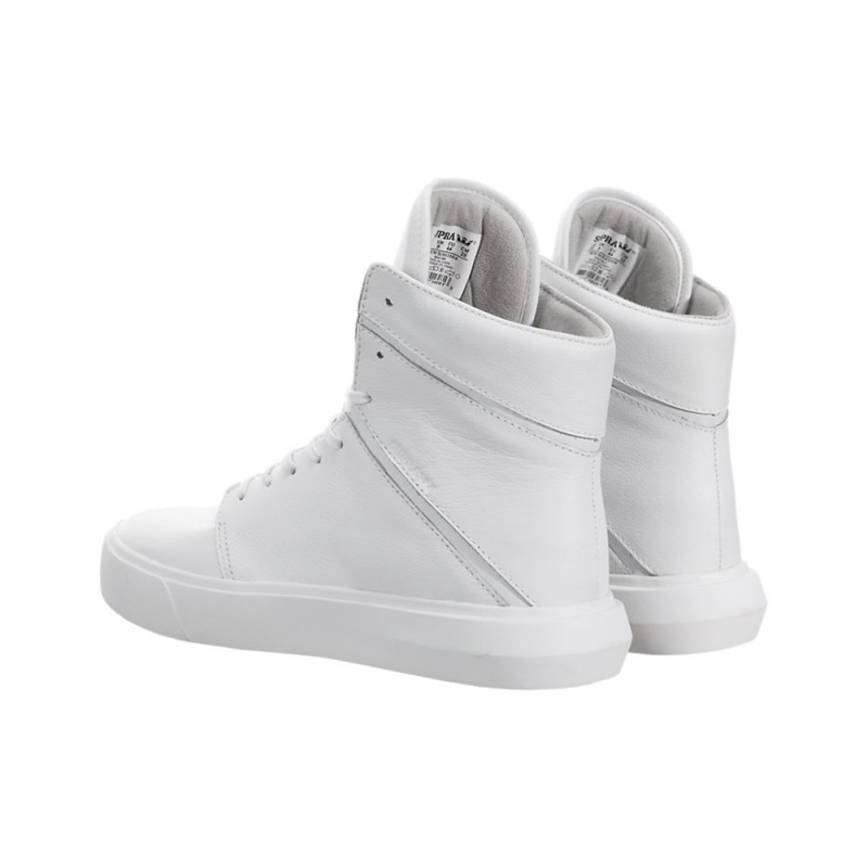 Supra Camino Men's Skate Shoes White | ZQH-176450