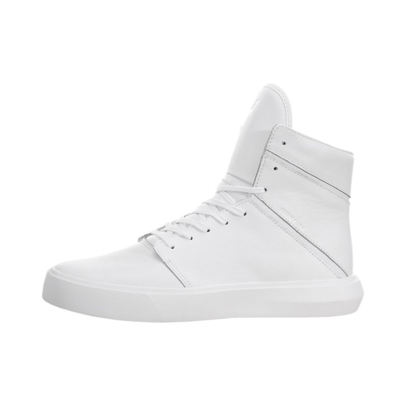 Supra Camino Men\'s Skate Shoes White | ZQH-176450