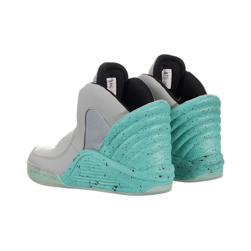 Supra Chimera x Lil Wayne Men's Sneakers Grey Turquoise | WXZ-528740