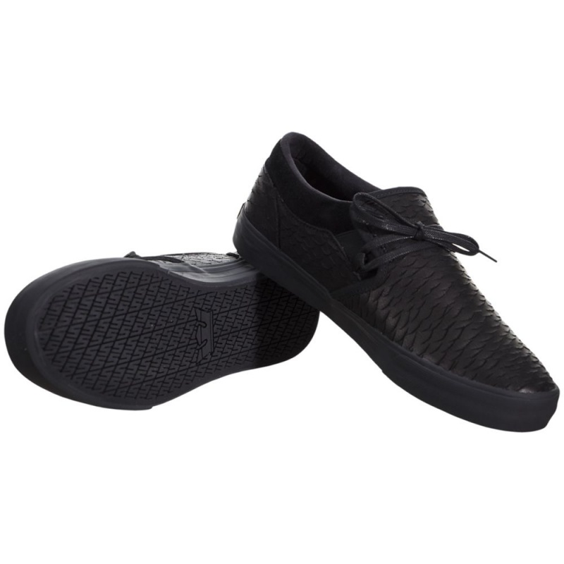 Supra Cuba Men's Low Tops Black | CDQ-206974