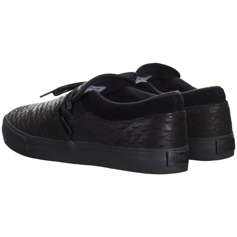 Supra Cuba Men's Low Tops Black | CDQ-206974