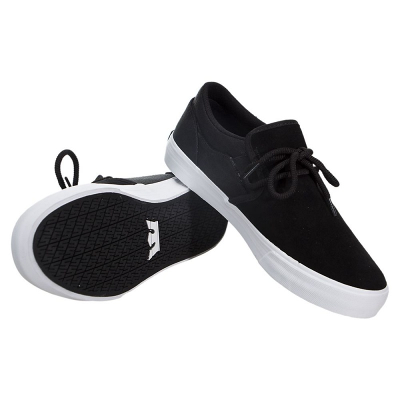 Supra Cuba Men's Low Tops Black | OIR-801379