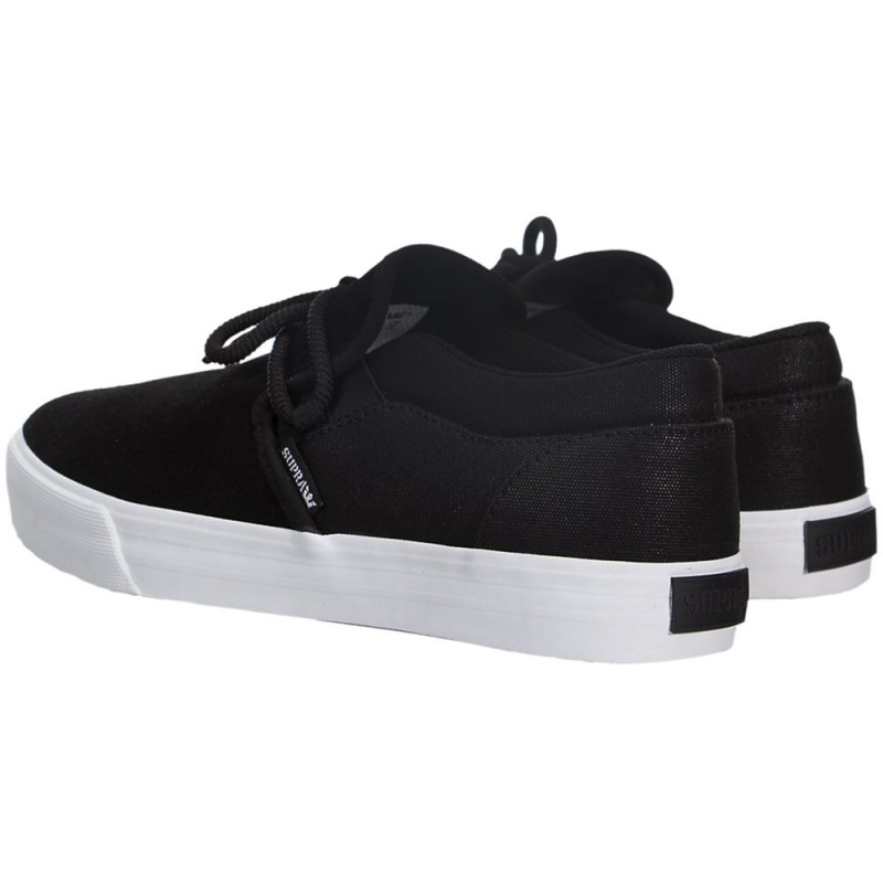 Supra Cuba Men's Low Tops Black | OIR-801379