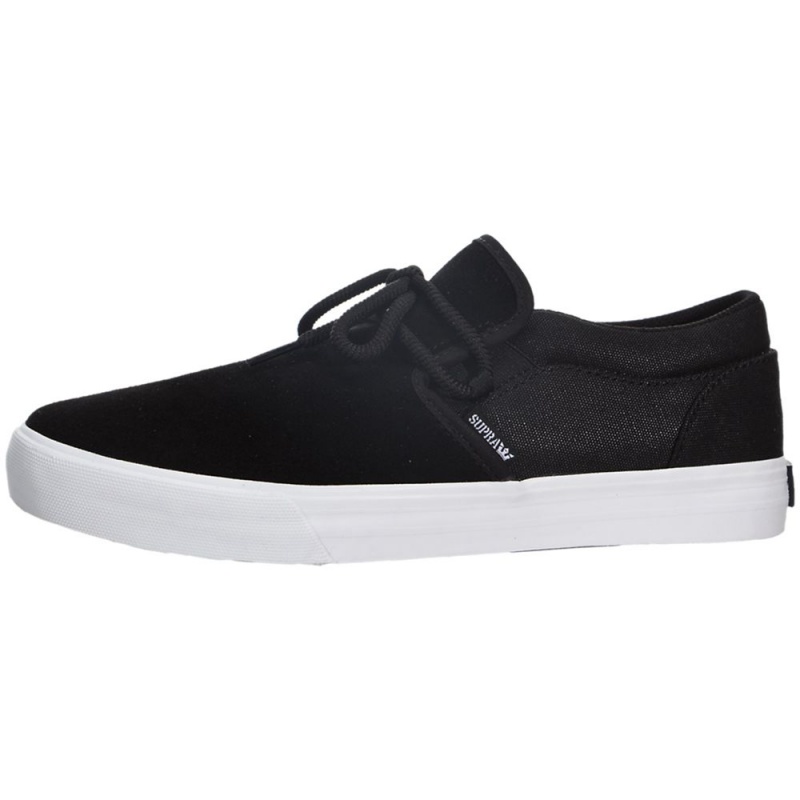 Supra Cuba Men\'s Low Tops Black | OIR-801379