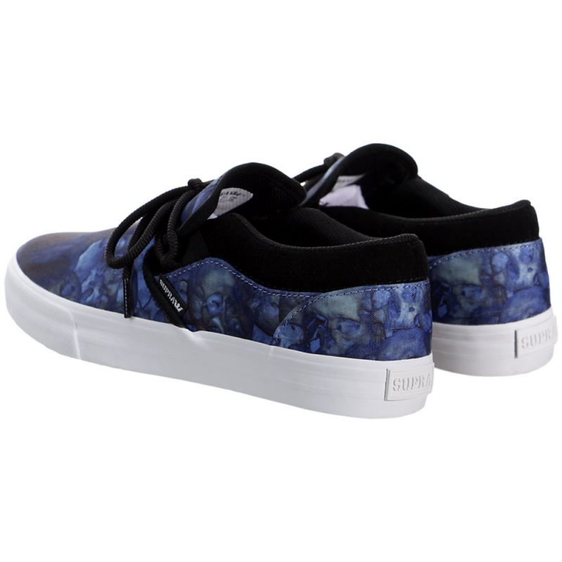 Supra Cuba Men's Low Tops Blue | ISQ-847129