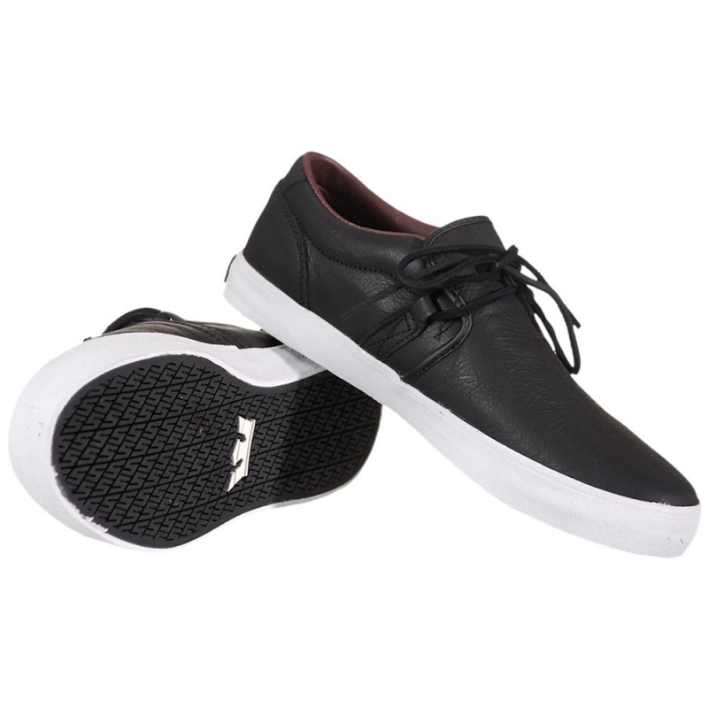 Supra Cuban 1.5 Men's Low Tops Black | MYN-452378