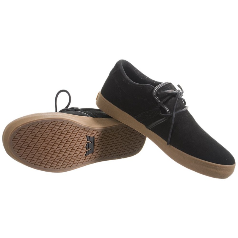 Supra Cuban 1.5 Men's Low Tops Black | PUV-034285