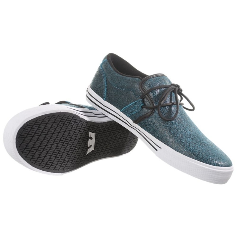 Supra Cuban 1.5 Men's Low Tops Blue | RFU-061458