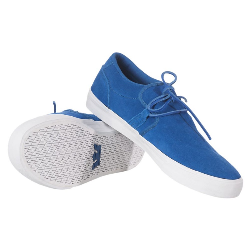 Supra Cuban 1.5 Men's Low Tops Blue | ZOQ-420685