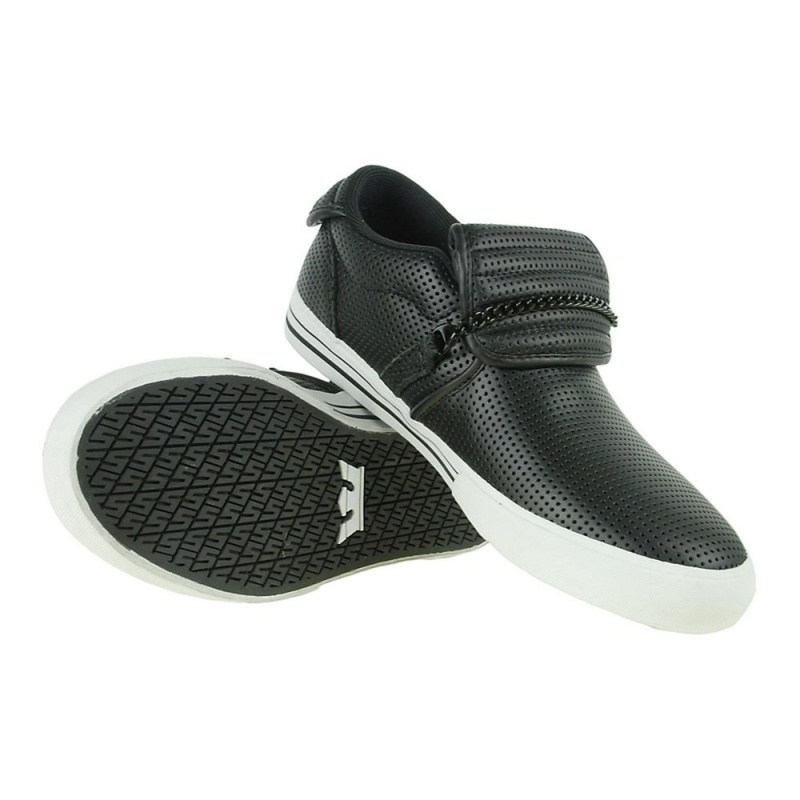 Supra Cuban Men's Low Tops Black | ELT-258496