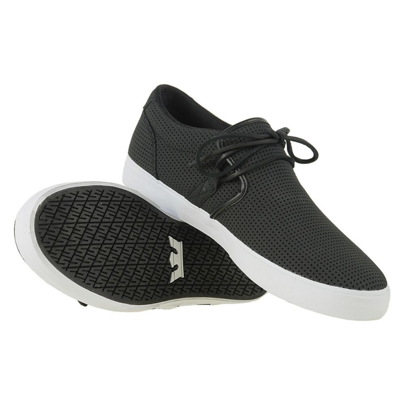 Supra Cuban Men's Low Tops Black | KRG-376190