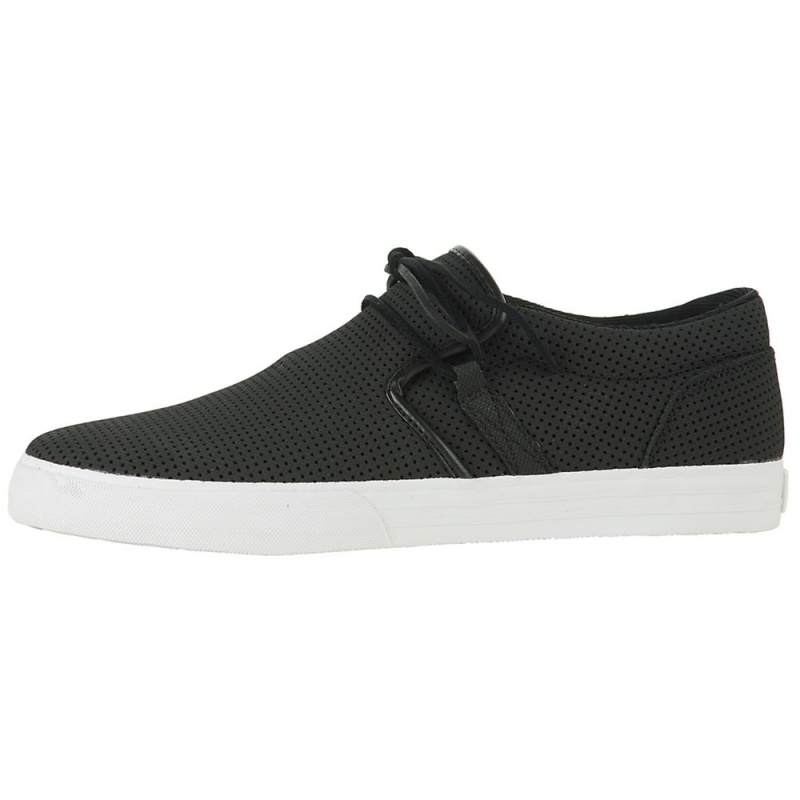 Supra Cuban Men\'s Low Tops Black | KRG-376190