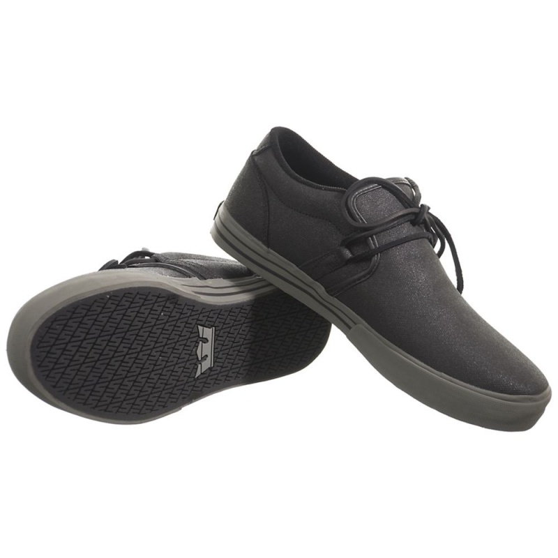 Supra Cuban Men's Low Tops Black | NMS-058932