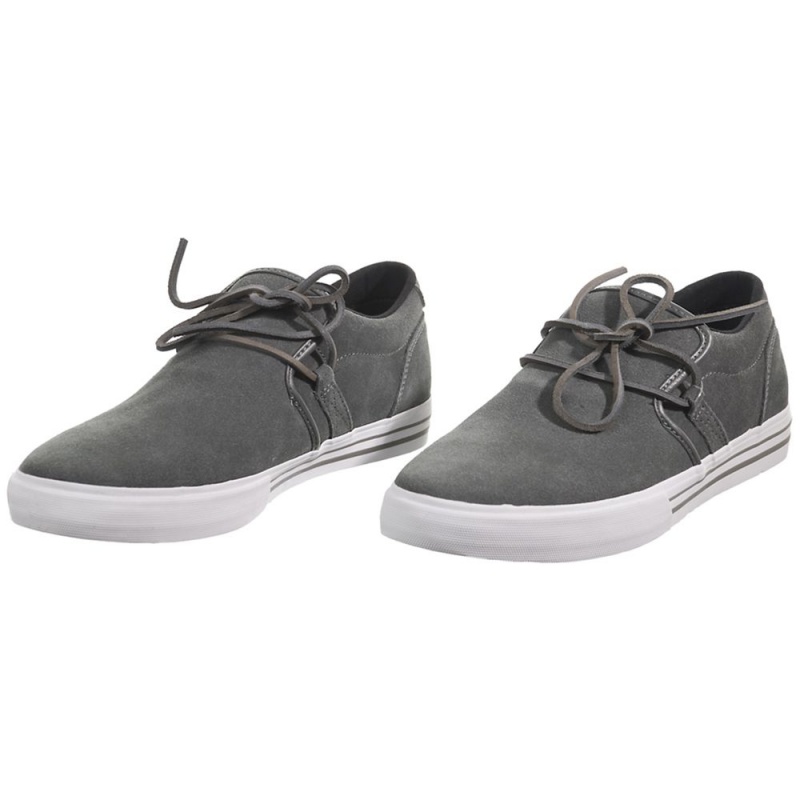 Supra Cuban Men's Low Tops Grey | XPC-064835