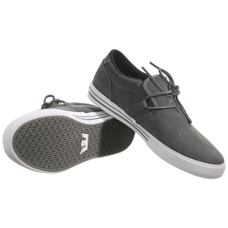 Supra Cuban Men's Low Tops Grey | XPC-064835