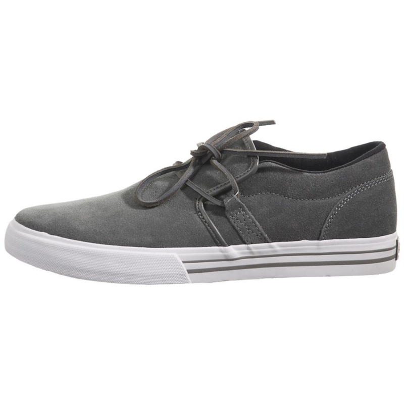 Supra Cuban Men\'s Low Tops Grey | XPC-064835