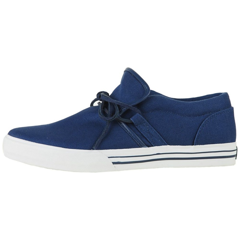 Supra Cuban Men\'s Low Tops Navy | HMS-045138