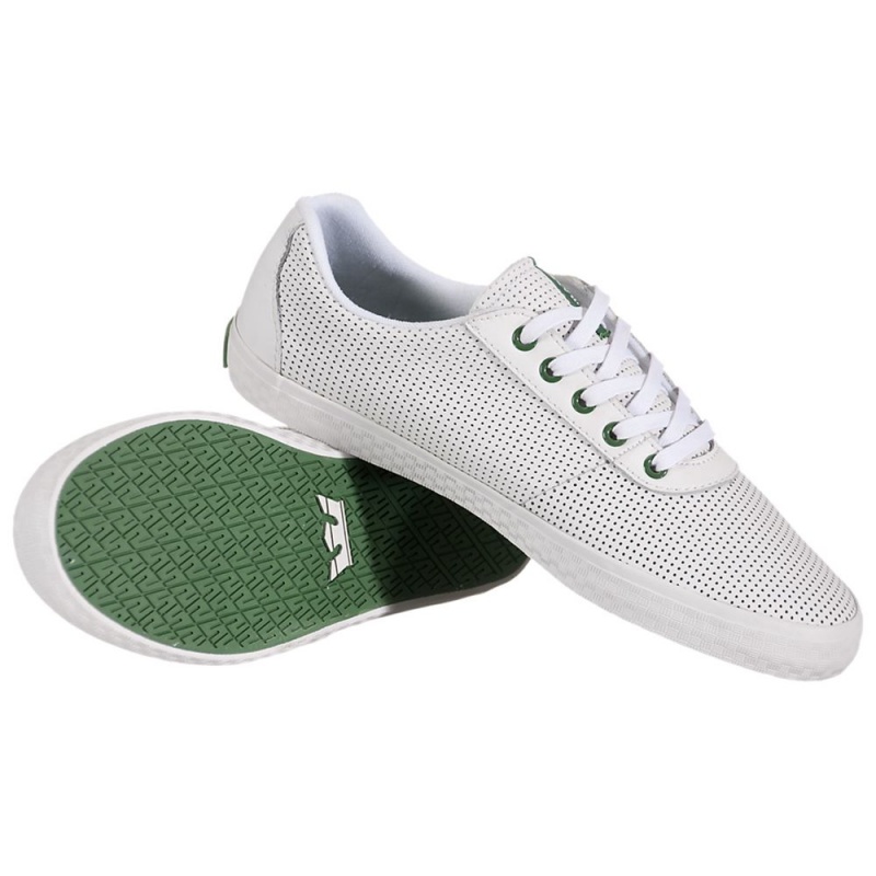 Supra Cuttler Low Men's Low Tops White | XYR-283540