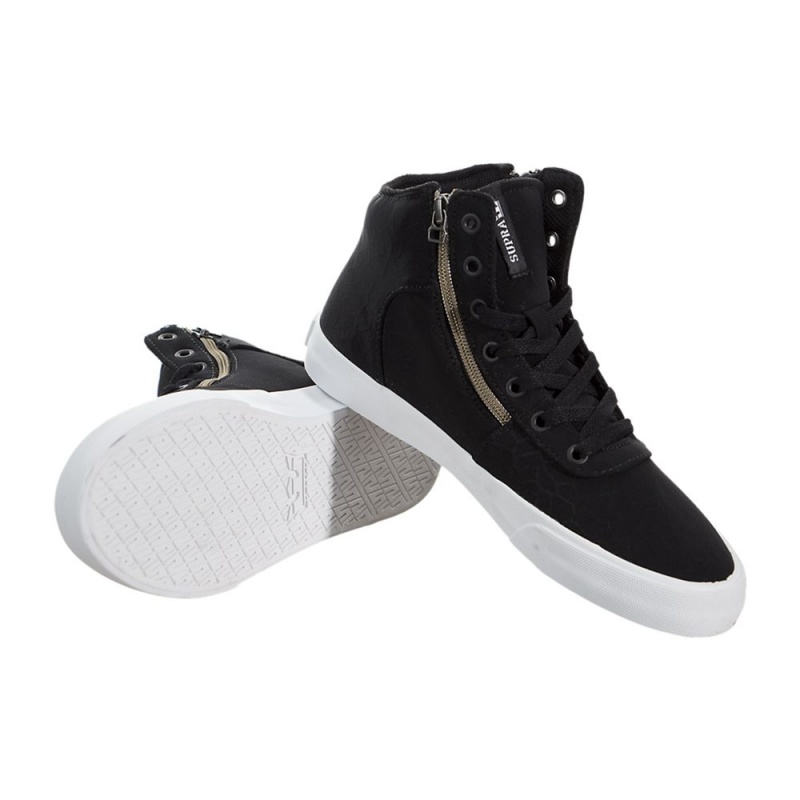 Supra Cuttler Women's Skate Shoes Black | VLF-719584