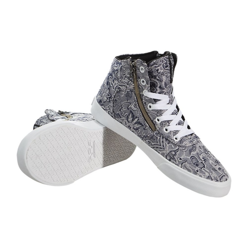 Supra Cuttler Women's Skate Shoes Grey | PQK-529874