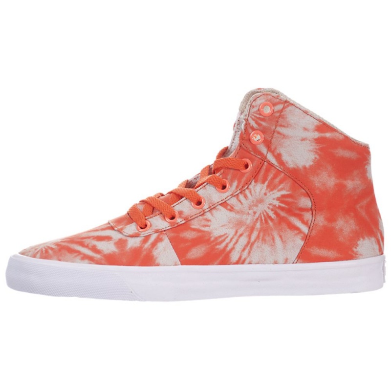 Supra Cuttler Women\'s Skate Shoes Orange | SAG-568471