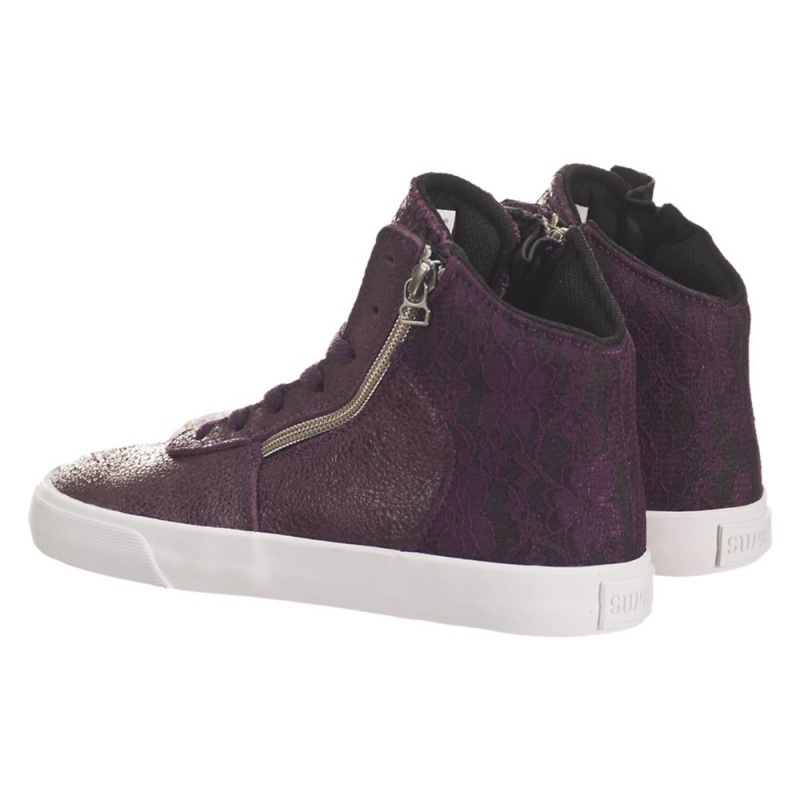 Supra Cuttler Women's Skate Shoes Purple | USP-682594