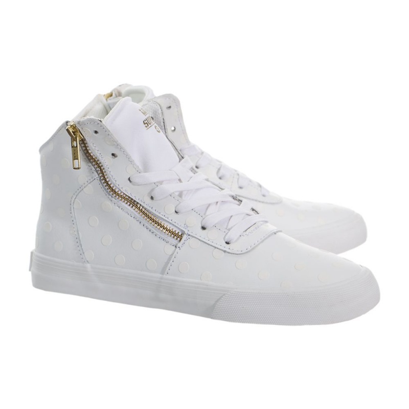 Supra Cuttler Women's Skate Shoes White | CNK-587492