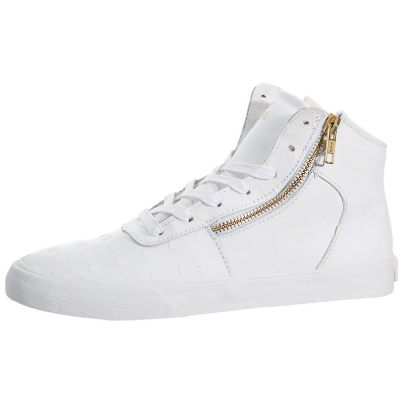 Supra Cuttler Women\'s Skate Shoes White | CNK-587492