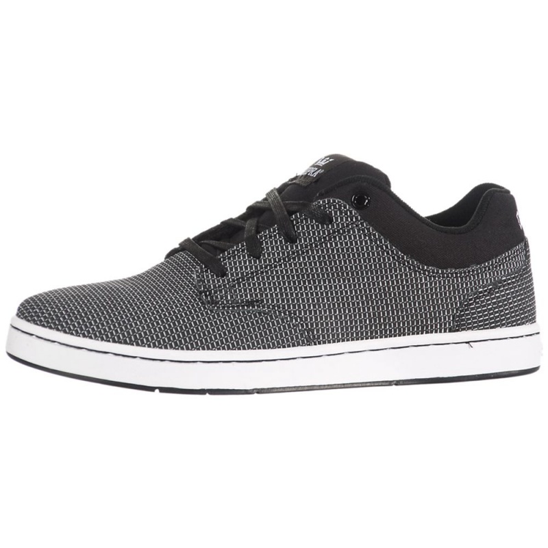 Supra Dixon Men\'s Skate Shoes Black White | EIV-652731