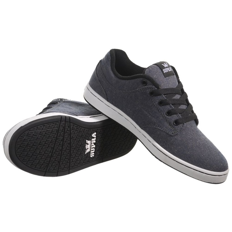 Supra Dixon Men's Skate Shoes Navy | MLV-018342