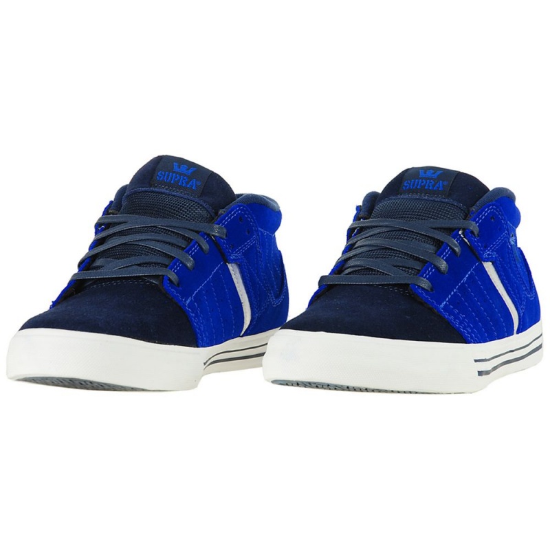 Supra EE Diablo 1.5 Men's Skate Shoes Black Blue | ZVI-617520