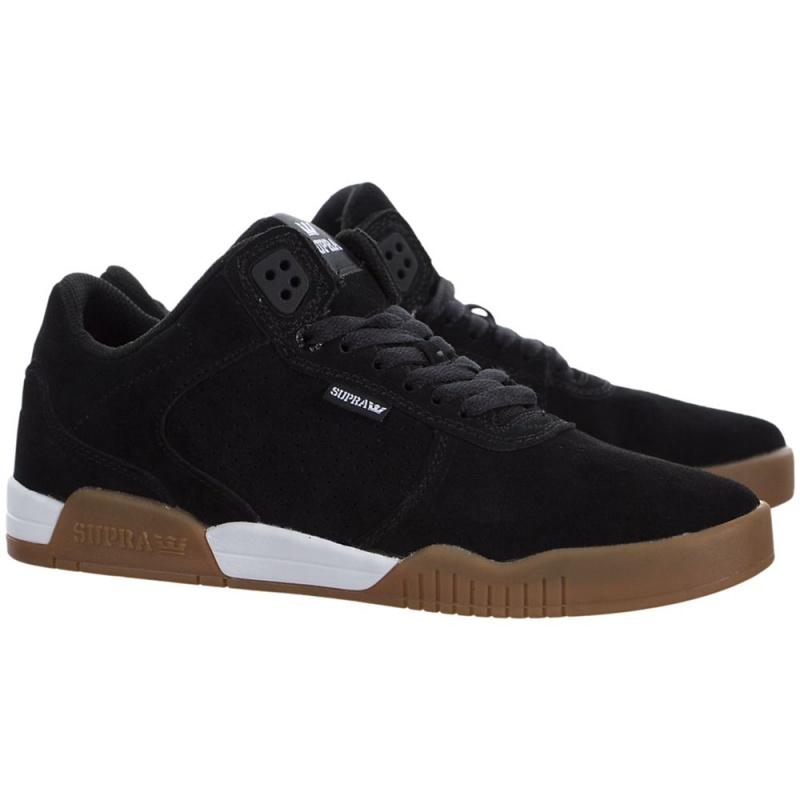 Supra Ellington Men's Low Tops Black | NFH-087194