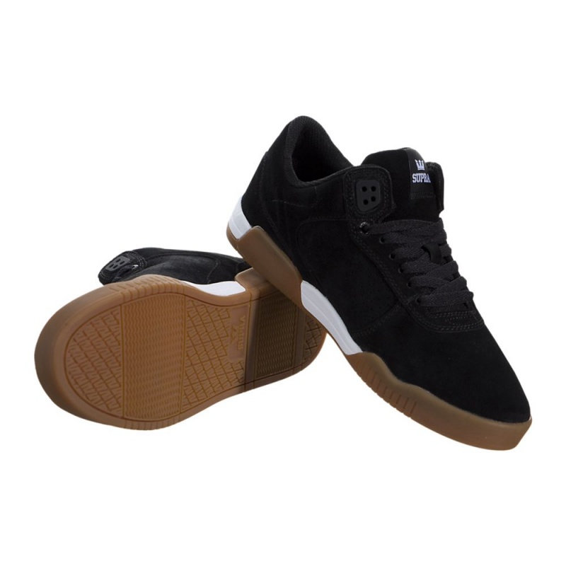 Supra Ellington Men's Low Tops Black | NFH-087194