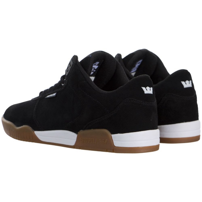 Supra Ellington Men's Low Tops Black | NFH-087194