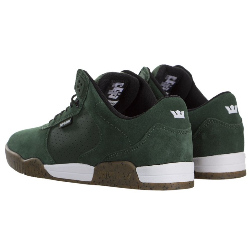 Supra Ellington Men's Low Tops Green | IFK-574923