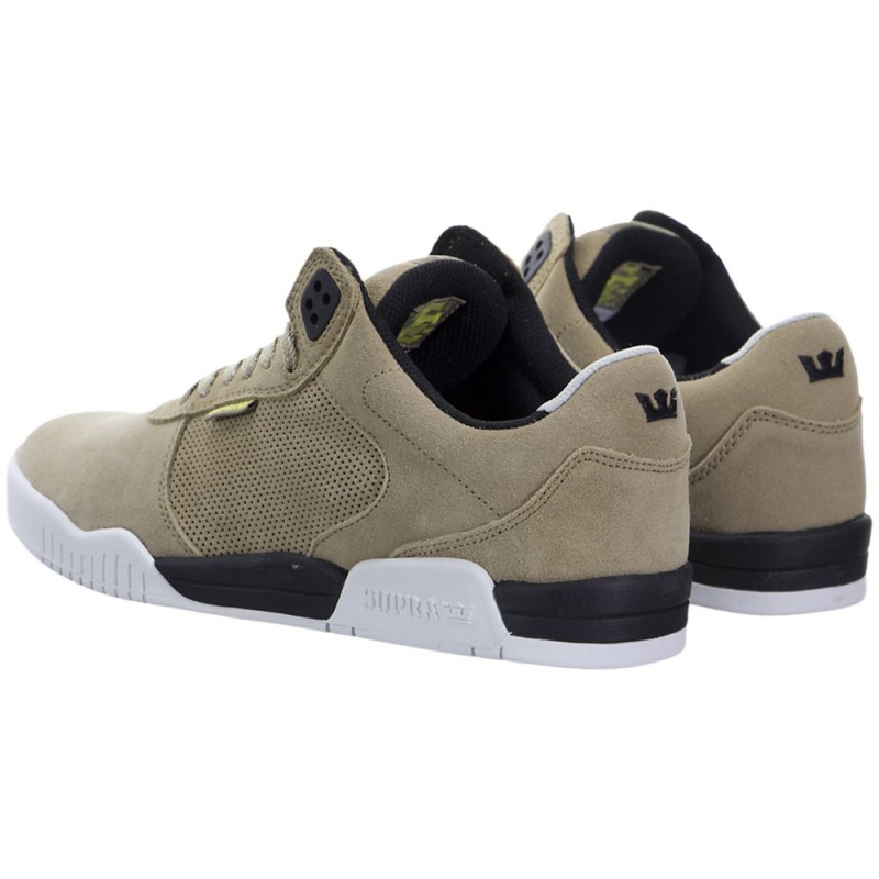 Supra Ellington Men's Low Tops Khaki | EPD-061435