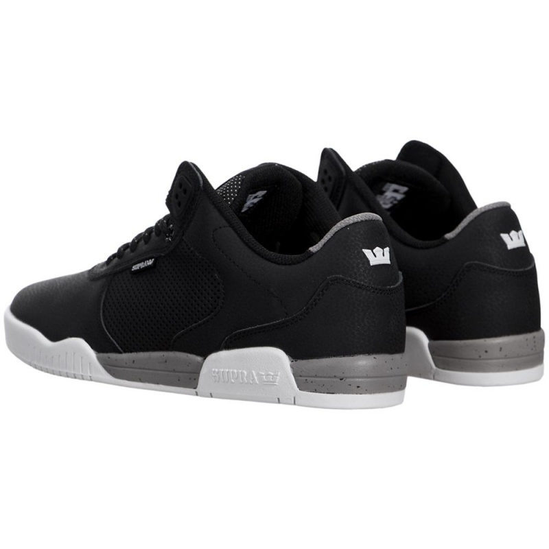 Supra Ellington Women's Low Tops Black | BIX-503982