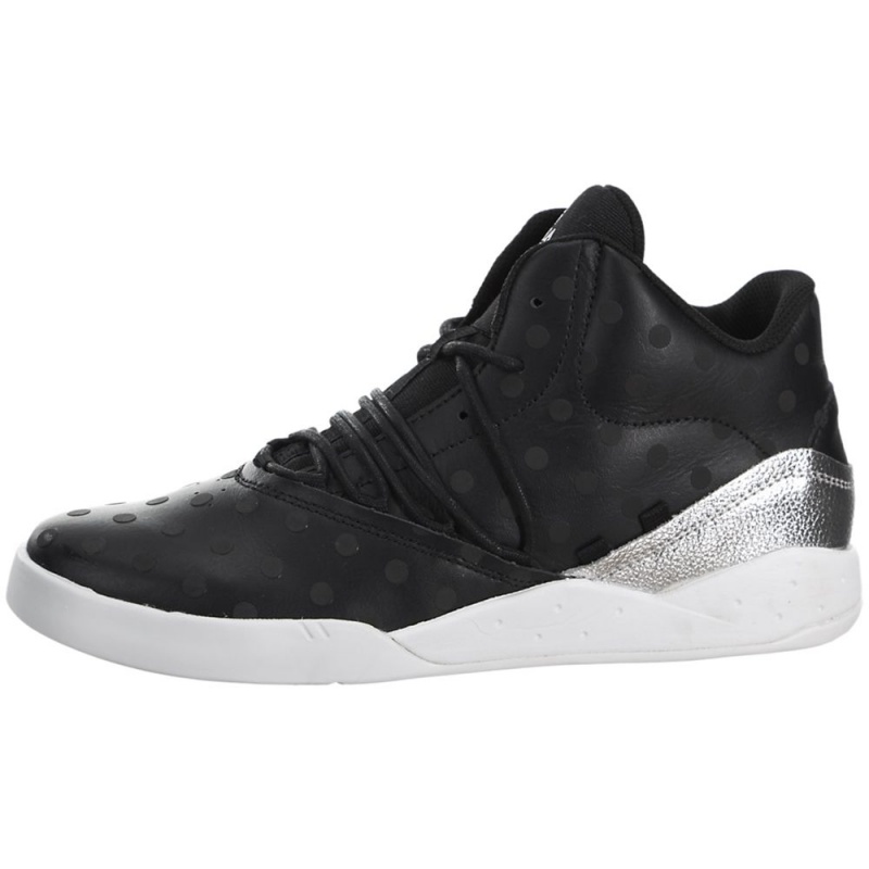 Supra Estaban Men\'s Sneakers Black Silver | HJY-137560